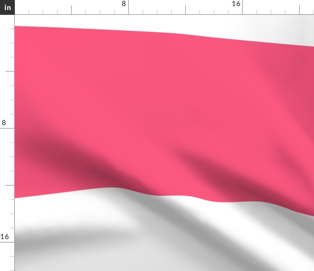 hot pink stripes HUGE 12"