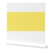 lemon yellow stripes HUGE 12"