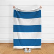 royal blue stripes HUGE 12"