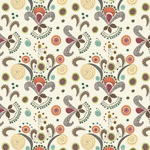 Wired Flower Pattern, Small
