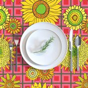 sunflower_fabric_green-red-salmon_check