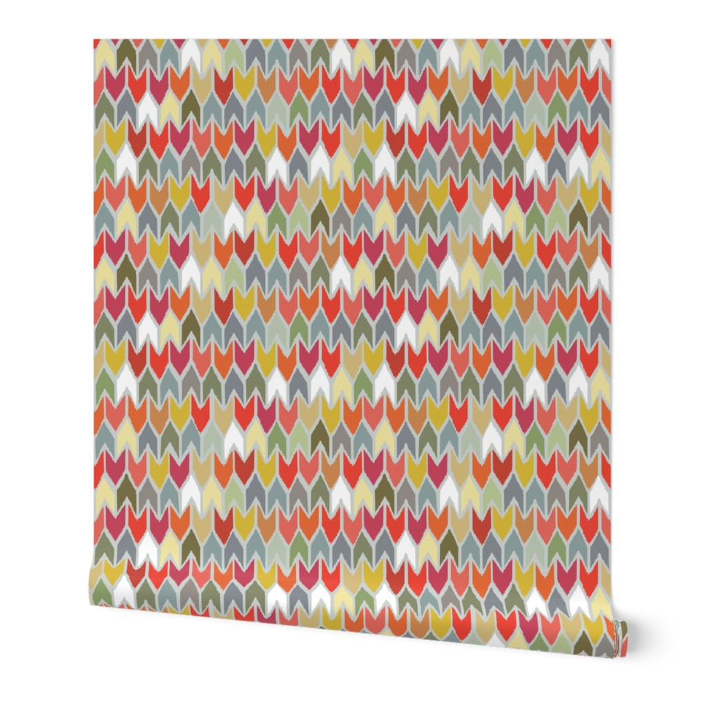 beach house ikat chevron small