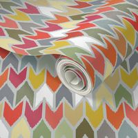 beach house ikat chevron small