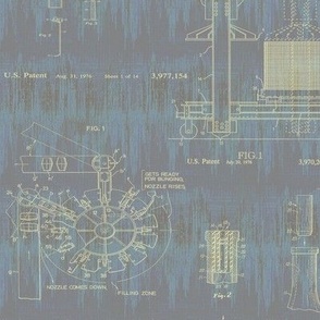 weathered patent drawings