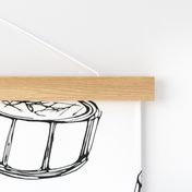Inkblot Drum-A-Drumming
