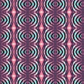 pink and purple batik circles