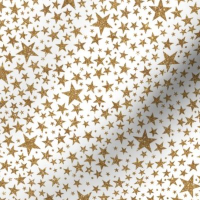 Glitter Stars, Gold