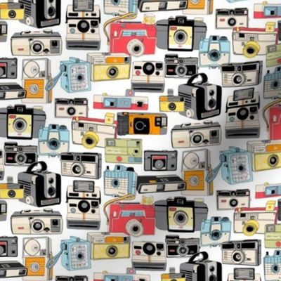 Make It Snappy! (Mini) || hand-drawn vintage cameras