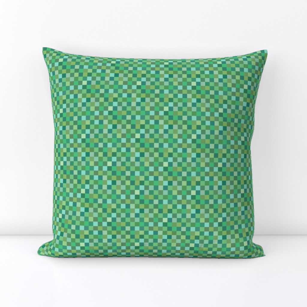 serene green pixelsquares