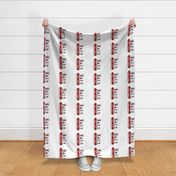  Antics Hot Dog tea towel