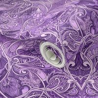 Undulating Purple Fantasy World