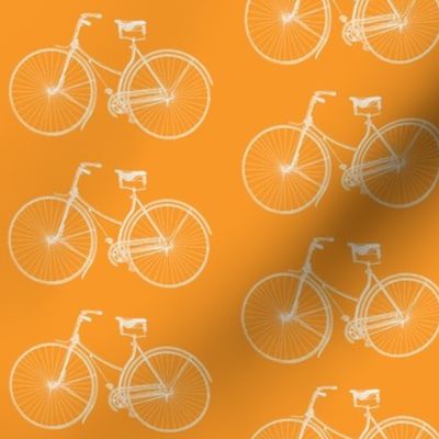 Bright Orange Bikes