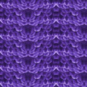 Feather Tile in Purple