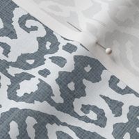 Charcoal Linen Ikat