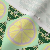 Citrus Blossoms and Tany Lemon Slices - lime