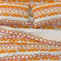 citrus slice stripe - orange