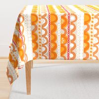 citrus slice stripe - orange