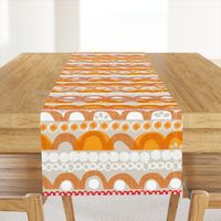 citrus slice stripe - orange