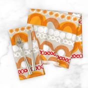 citrus slice stripe - orange