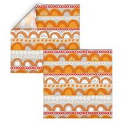 citrus slice stripe - orange