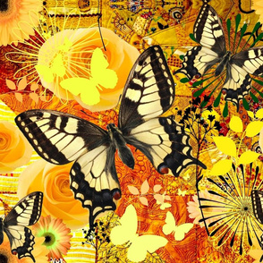 Butterflies in Yellow