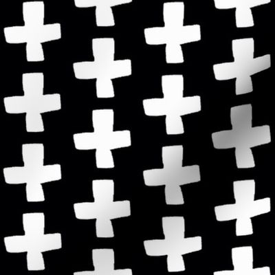 Swiss Cross - B/W