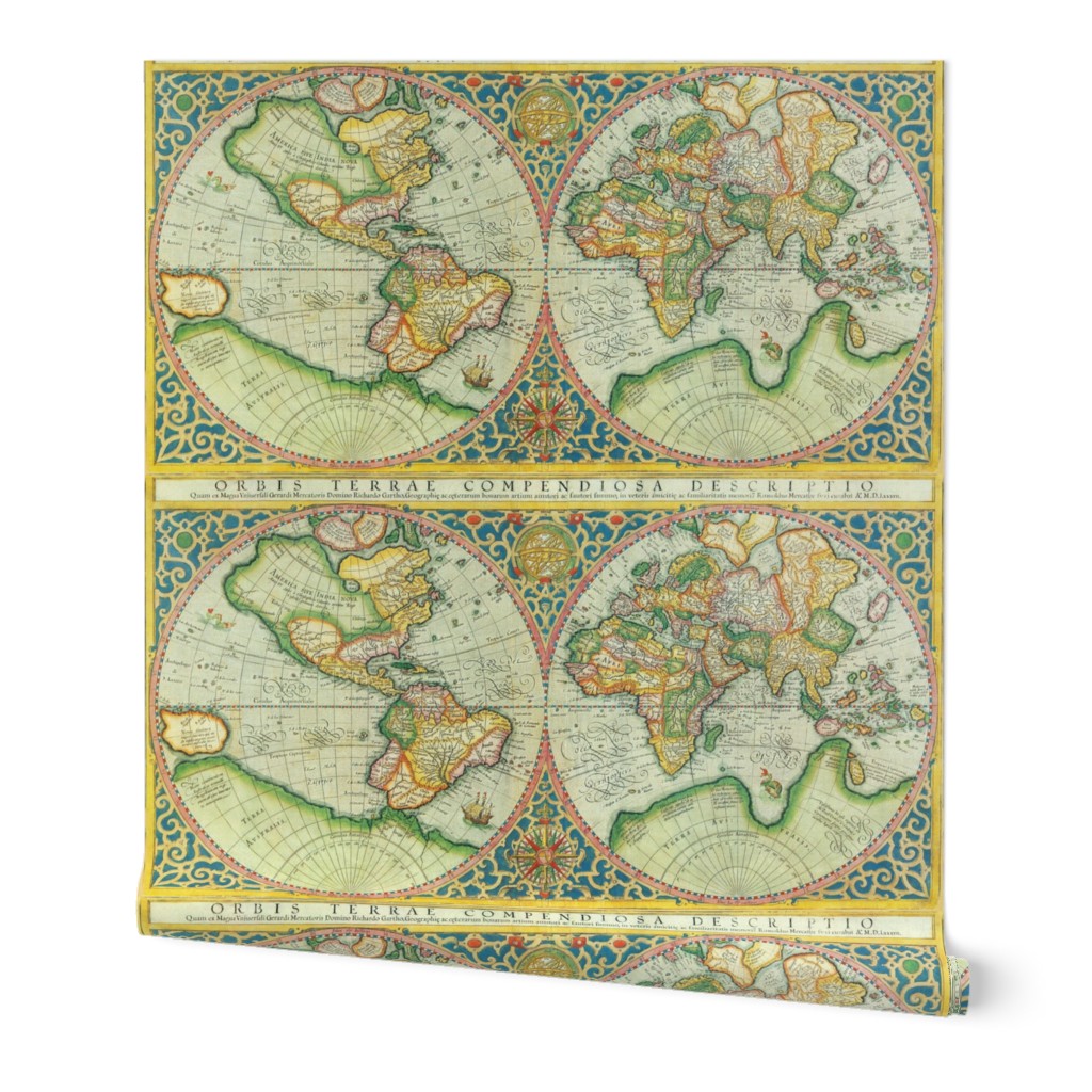 Antique World Map