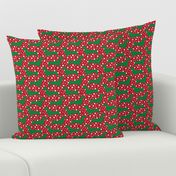 Christmas Dachshunds (Green & Red)