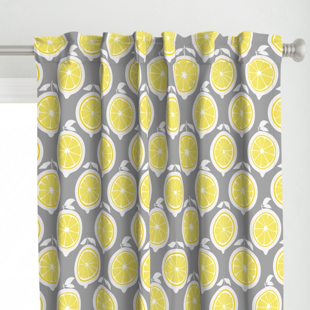  Julie's Yellow Lemon Grid XL