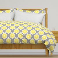  Julie's Yellow Lemon Grid XL