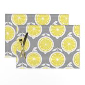  Julie's Yellow Lemon Grid XL