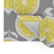  Julie's Yellow Lemon Grid XL