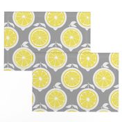  Julie's Yellow Lemon Grid XL