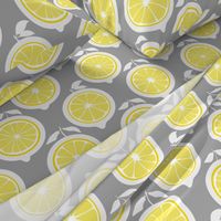  Julie's Yellow Lemon Grid XL