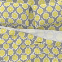  Julie's Yellow Lemon Grid XL