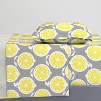  Julie's Yellow Lemon Grid XL