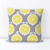  Julie's Yellow Lemon Grid XL