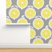  Julie's Yellow Lemon Grid XL