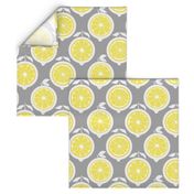  Julie's Yellow Lemon Grid XL