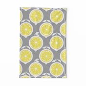  Julie's Yellow Lemon Grid XL