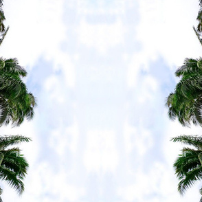Nature // Breezy Tropical Palm Trees Photorealistic Print