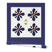 polish pottery clippable wall decal medallions