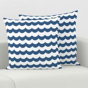 Chevron Waves in Deep Blue