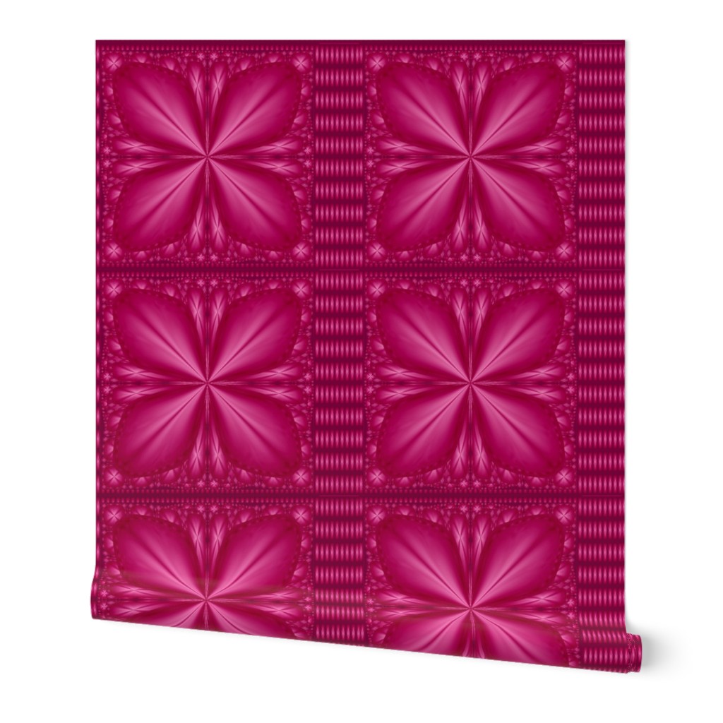 Rosy Red Reflections Pillow Top