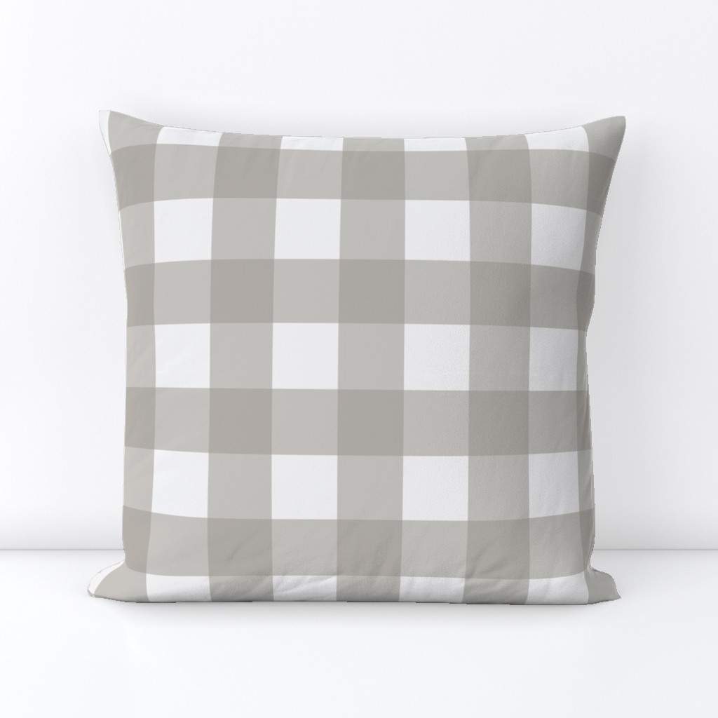 Buffalo Check in Cashmere Grey