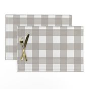 Buffalo Check in Cashmere Grey