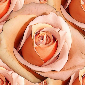 Romantic Roses ~Bright ~ Large