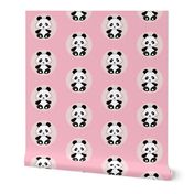 Jingjing's Panda Dots Light Pink