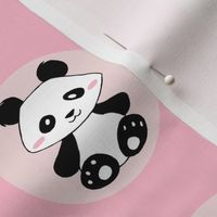 Jingjing's Panda Dots Light Pink