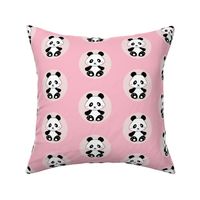 Jingjing's Panda Dots Light Pink